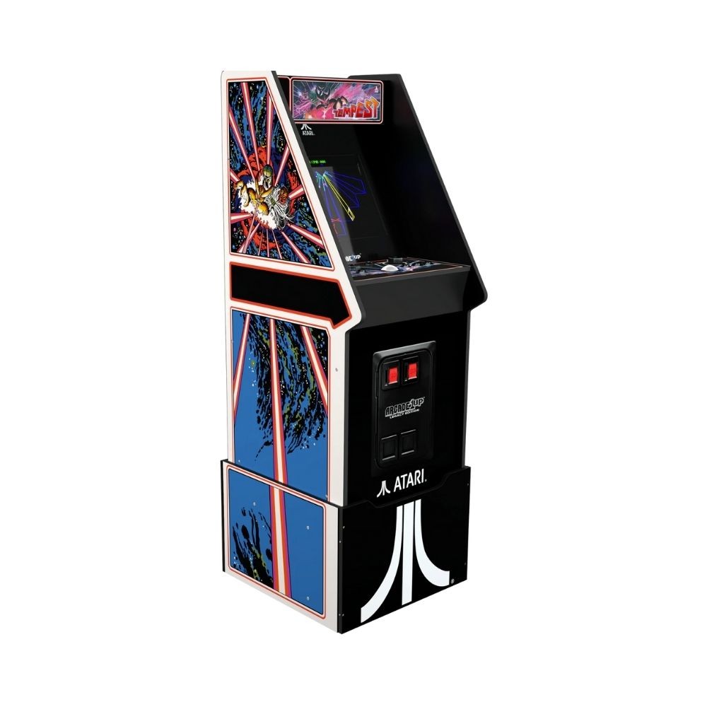 Arcade1Up Atari Tempest Legacy Arcade Machine 12 Games with Riser & Lit Marquee