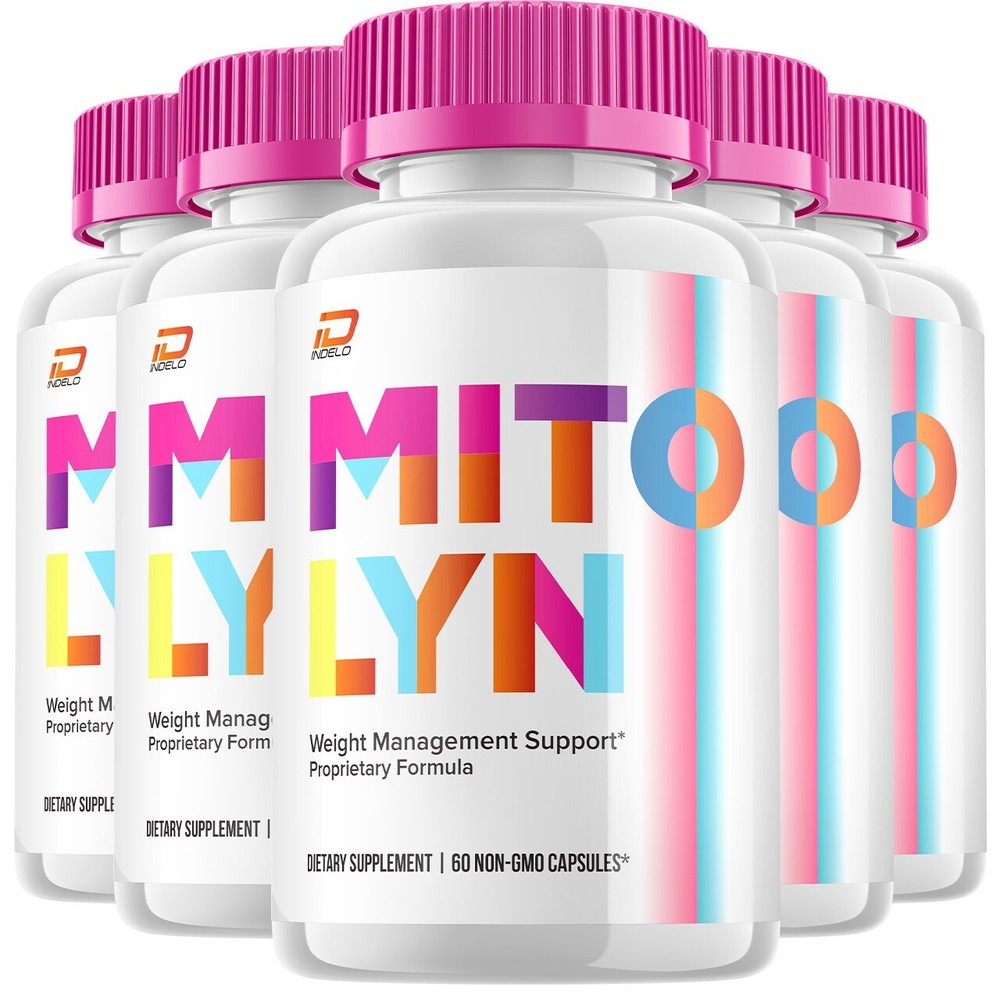 (5 Pack) Mitolyn  Keto Capsules - Mito Lyn  Advanced Formula, Keto Pills 800MG