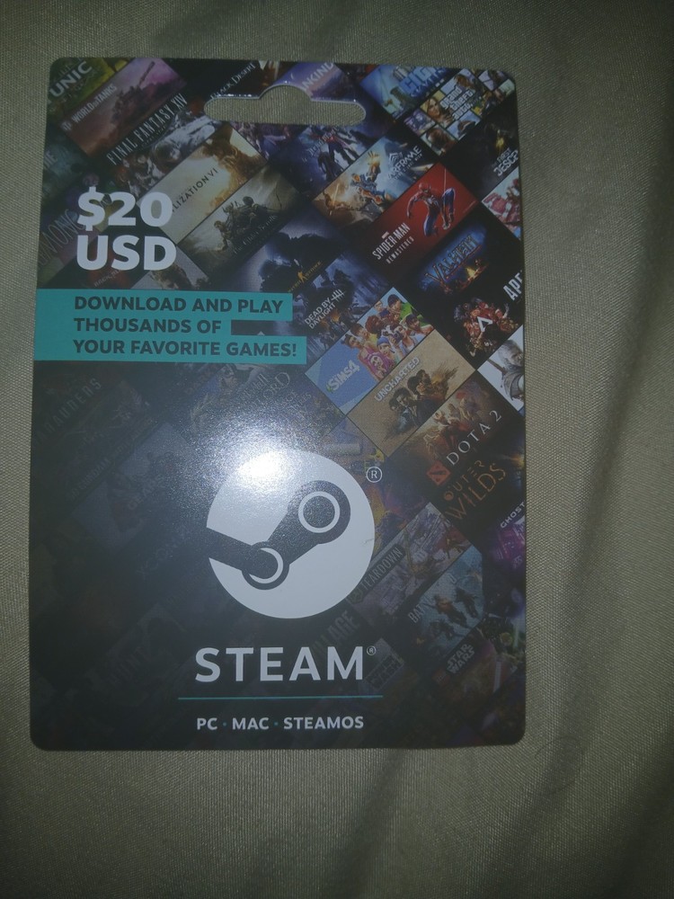 Steam Gift Card $20 Instant Delivery-image