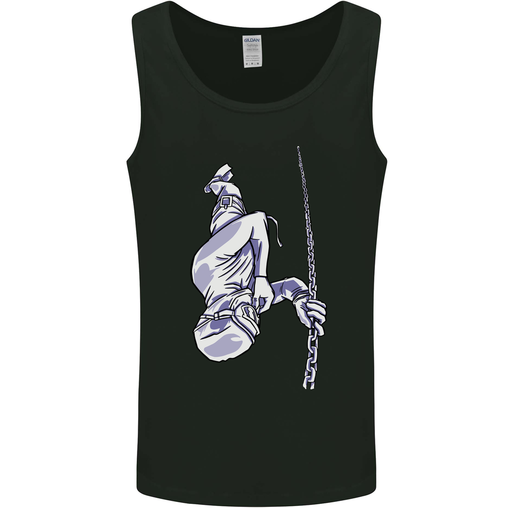 Freediving Chain Diver Scuba Diving Mens Vest Tank Top