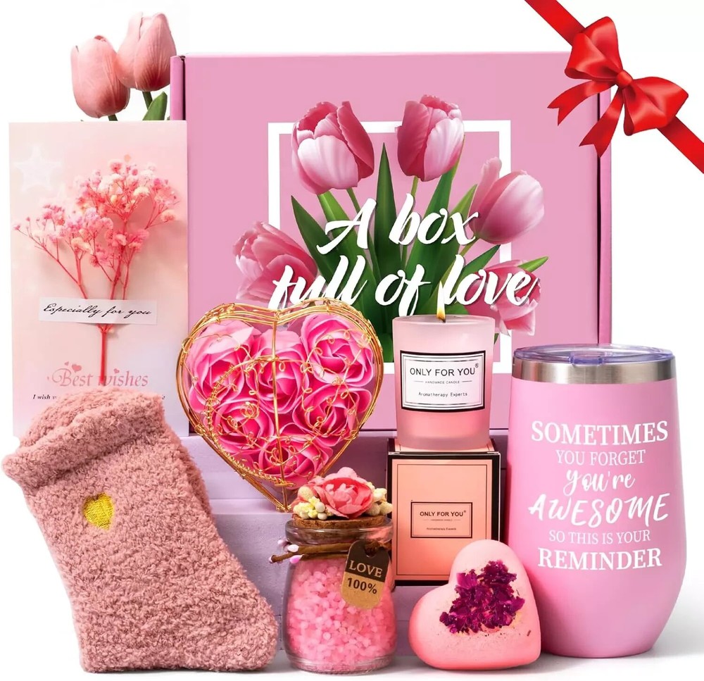 Valentines Day Gifts for Her-Birthday Gifts for Women-Self Care Gift Relax Spa G-image