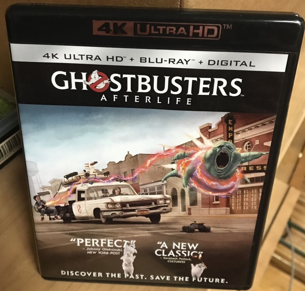 Ghostbusters: Afterlife (4K Ultra HD + Blu-Ray, 2022) Murray + Aykroyd + Rudd