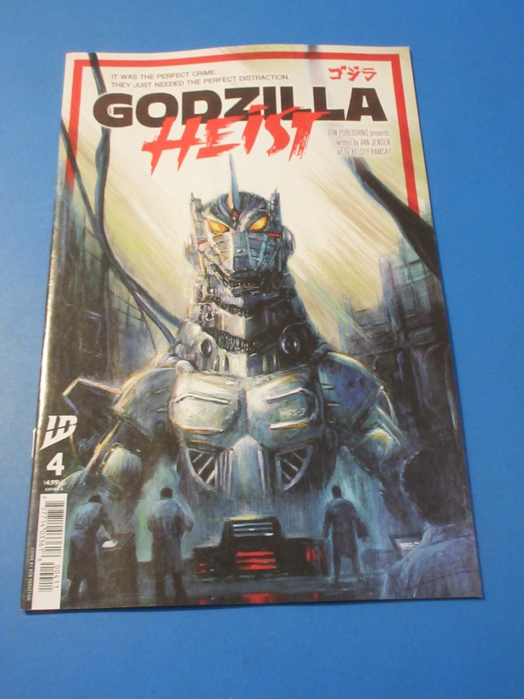 Godzilla Heist Issue 4 Near Mint Gem Rare Collectible Comic