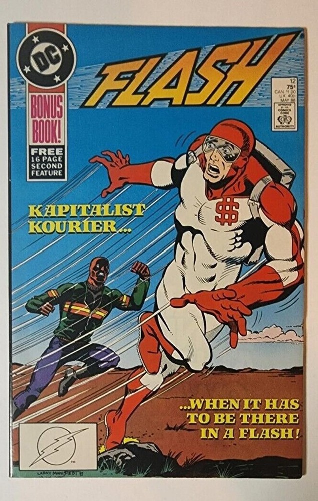 FLASH #12 DC COMICS NM 1988 Vol 2