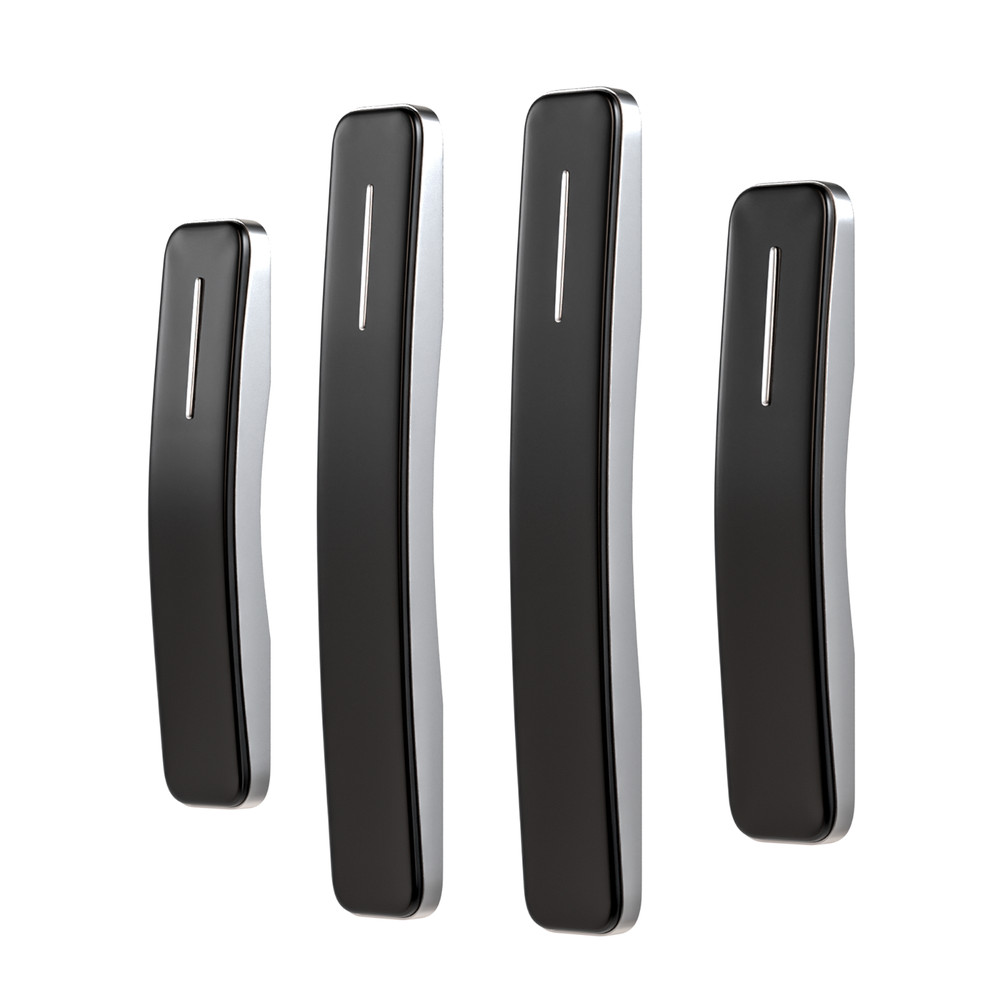 4* Car Door Edge Gap Guard Scratch Protection Anti-collision Corner Bumper Strip