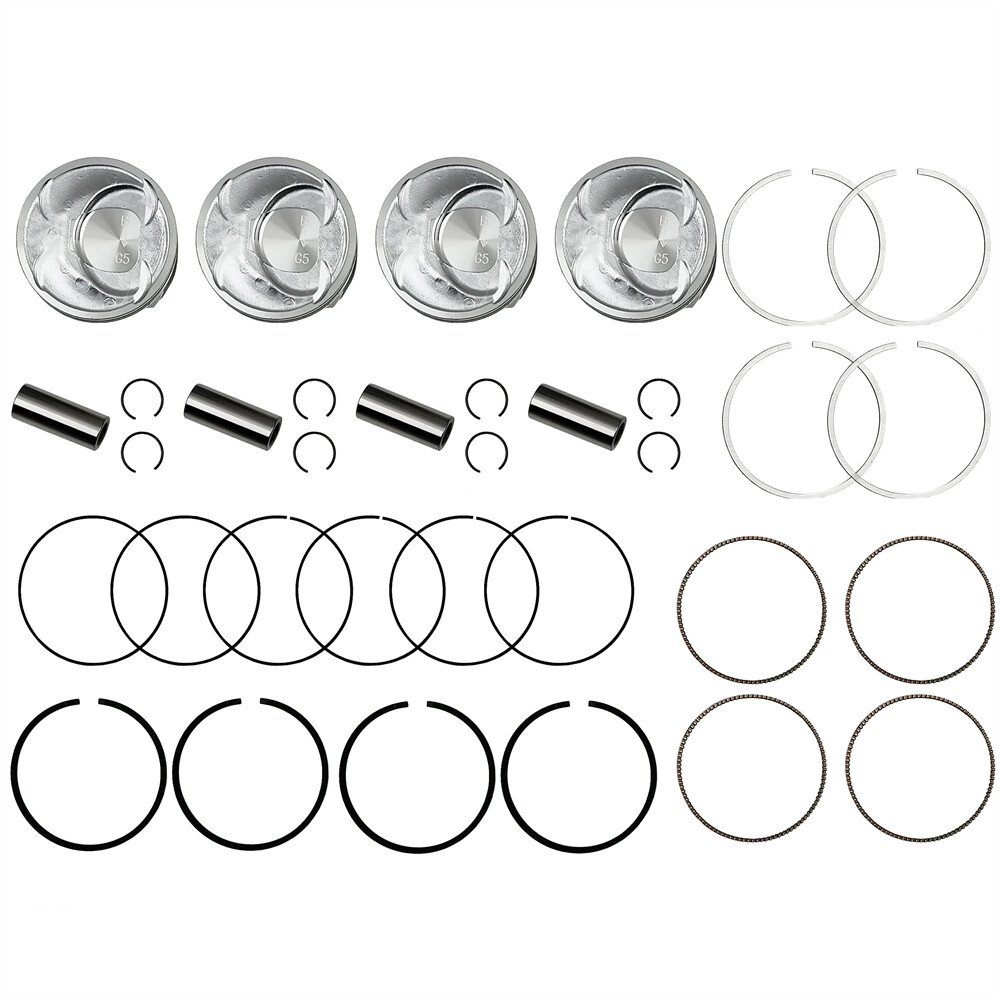 For 2011-13 Hyundai Sonata Kia Sorento Optima 2.4L Engine Piston & Rings Set Kit