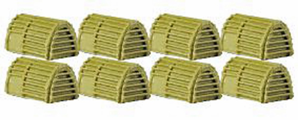 LOBSTER TRAPS (8) HO Model Railroad Ship Boat Unpainted Resin Detail Part FR1252
