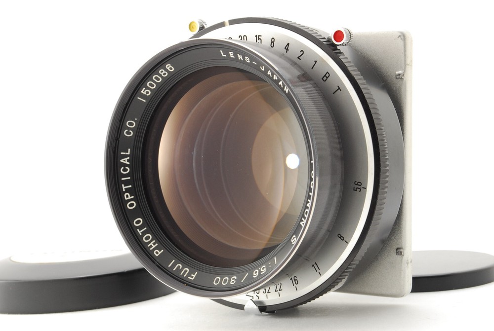 Near Mint Fujinon S 300mm f5.6 Large Format Copal 3 Lens Japan