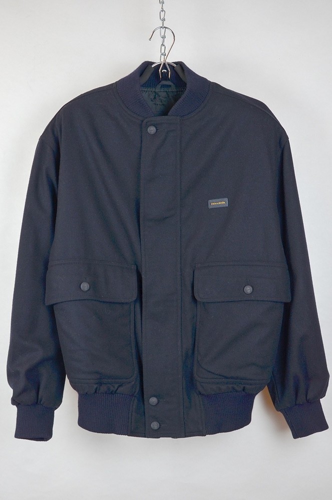 Paul & Shark Yachting Wool Bomber Jacket – Made in Italy - Size M