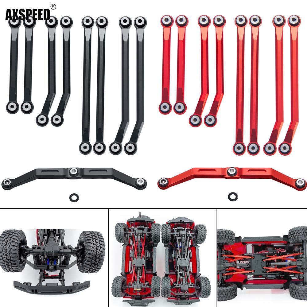 FLYXM Metal Steering Link Rod Chassis Link For TRX-4M 1/18 RC Crawler Upgardes