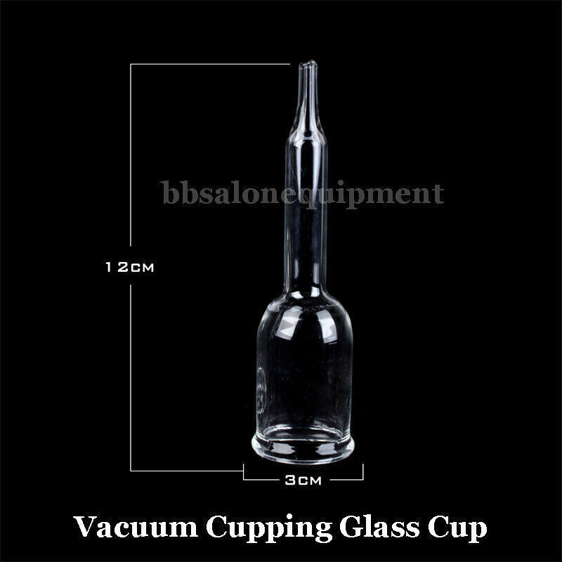 3PCS Vacuum Cupping Glass Cup Replacement For Vacuum Breast Care Beauty Machine