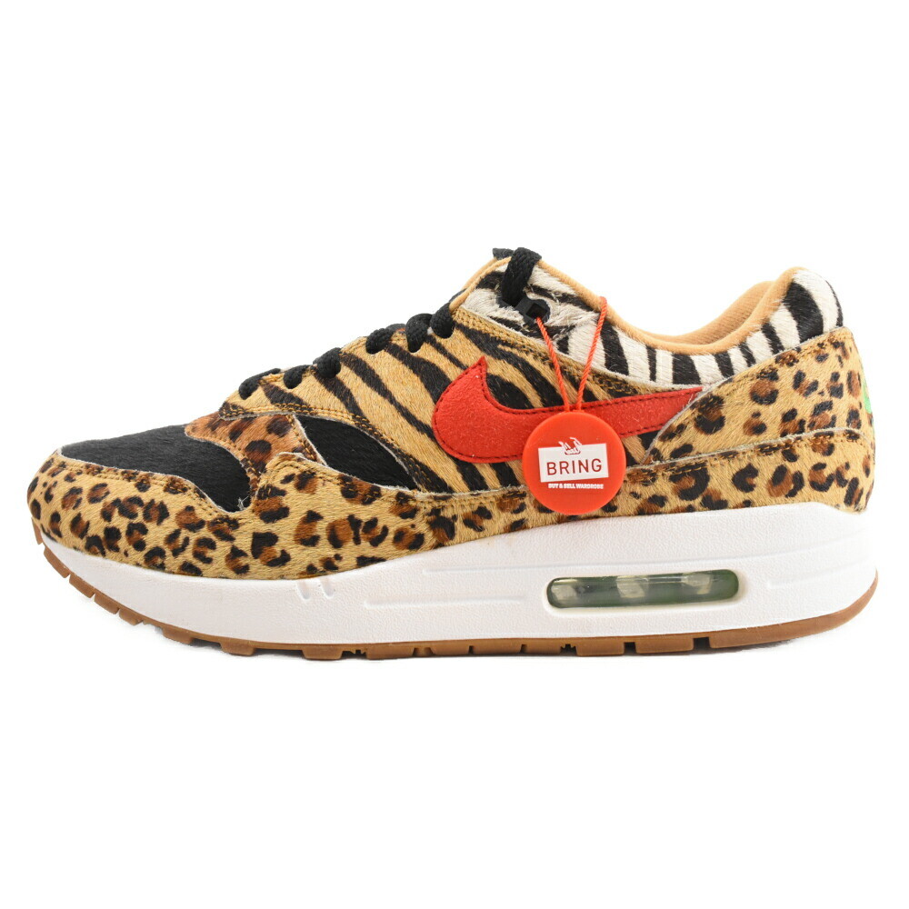 Nike Atmos Air Max 1 Dlx Animal Aq0928-700 Low-Cut Sneakers 27.5cm FY268