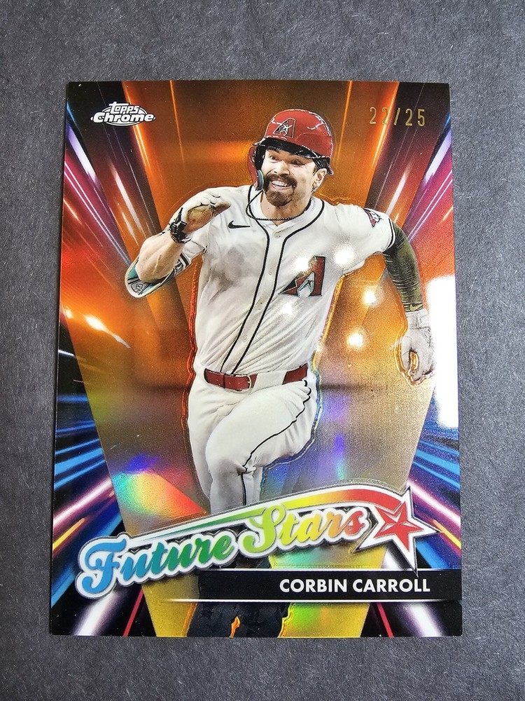2024 Topps Chrome - Future Stars Orange Refractor #FS-3 Corbin Carroll 22/25