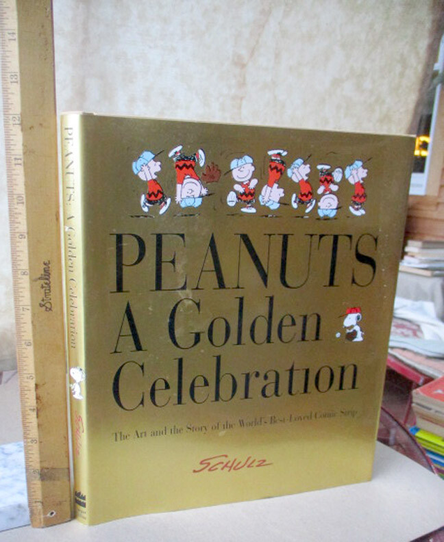 PEANUTS A Golden Celebration 1999 Charles M Schulz Illustrated DJ Hardcover