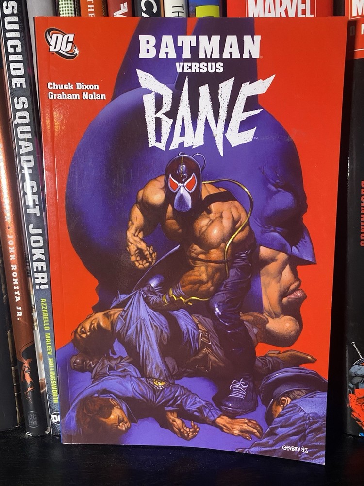 DC Comics Batman Versus Bane Trade Paperback Chuck Dixon Graham Nolan