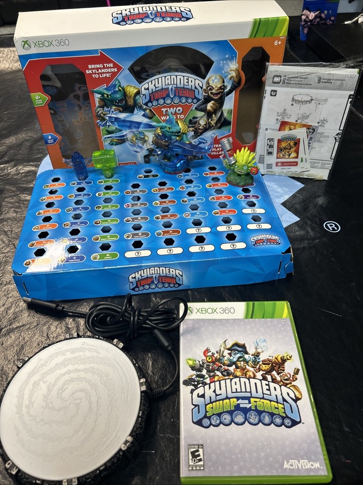 Skylanders Trap Team Starter Pack XBOX 360 Complete With Game, Portal & Figures