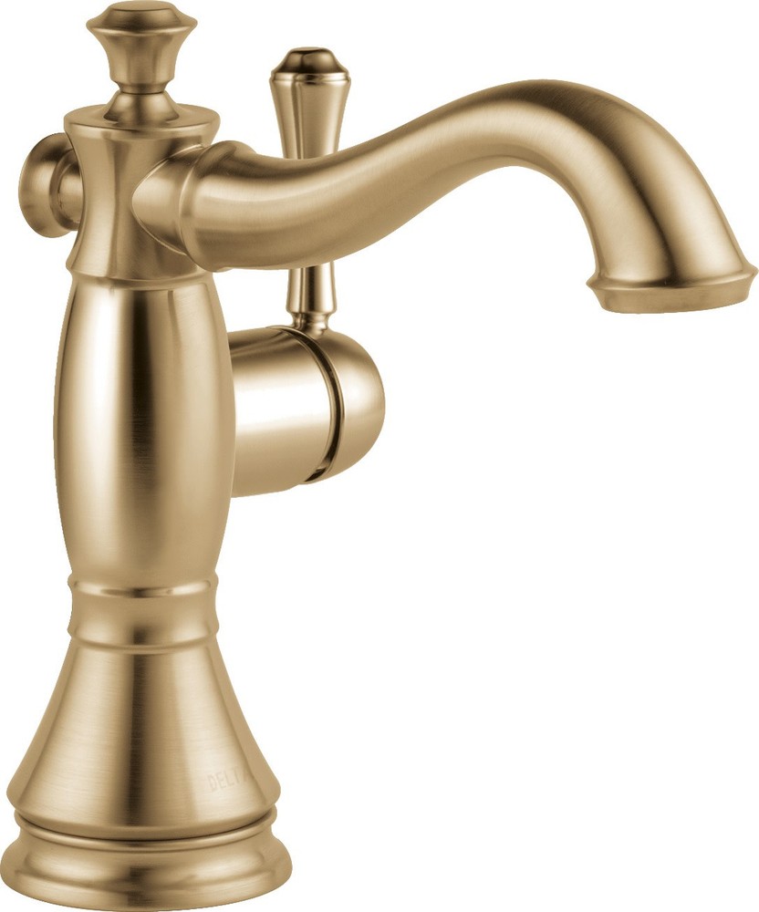 Delta 597LF-MPU Cassidy 1 Hole Bathroom Faucet - Bronze