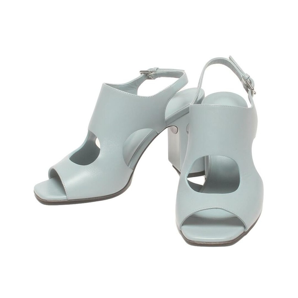 Hermes Electra 90 Sandal Back Strap Sling Womens Size 37 Damage Code d70