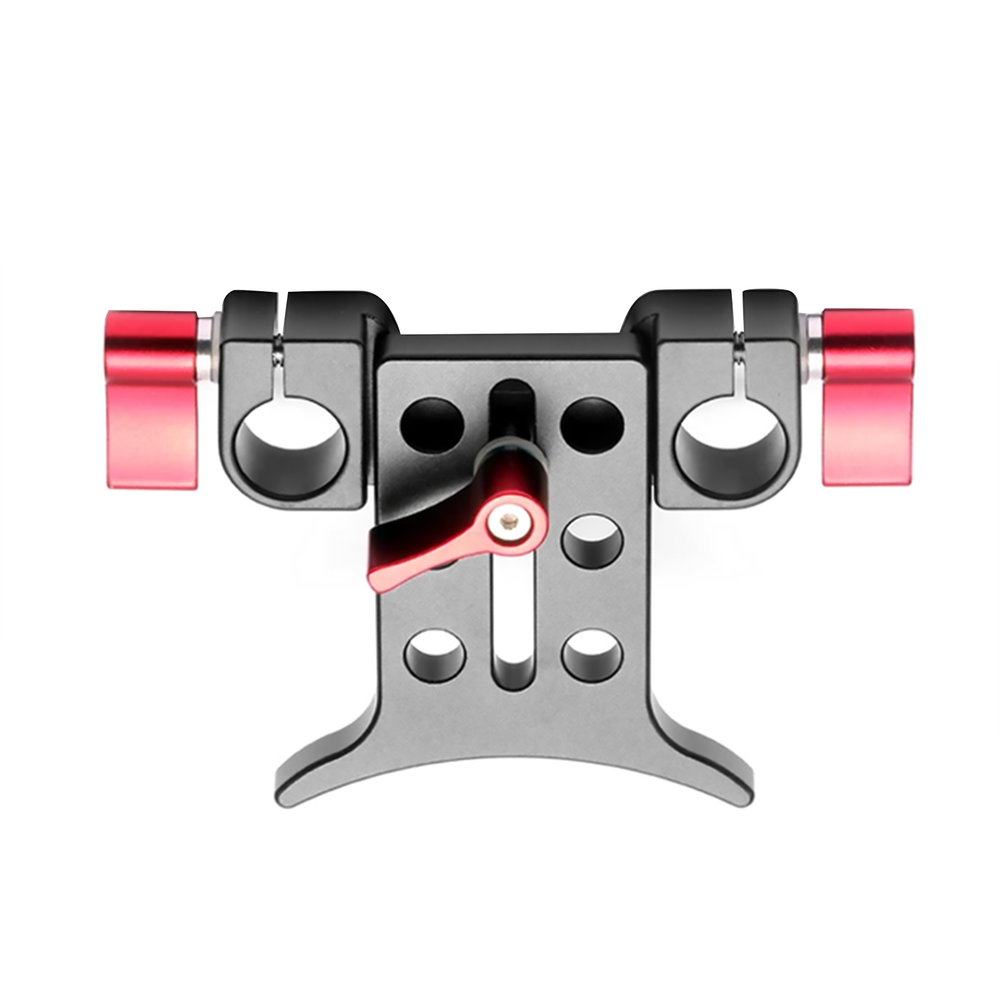 1Pc 15MM Camera Lens Support Bracket Stand Adapter For 15mm Extension Rods  