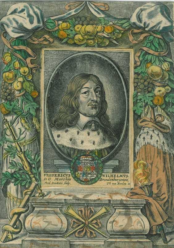 Portrait of Frederick William, Elector of Brandenburg
