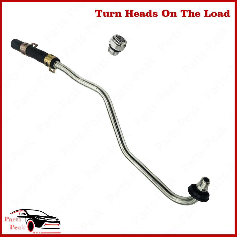 For Ford F-250 F-350 F-450 F-550 Super Duty Turbocharger Stainless Coolant Line