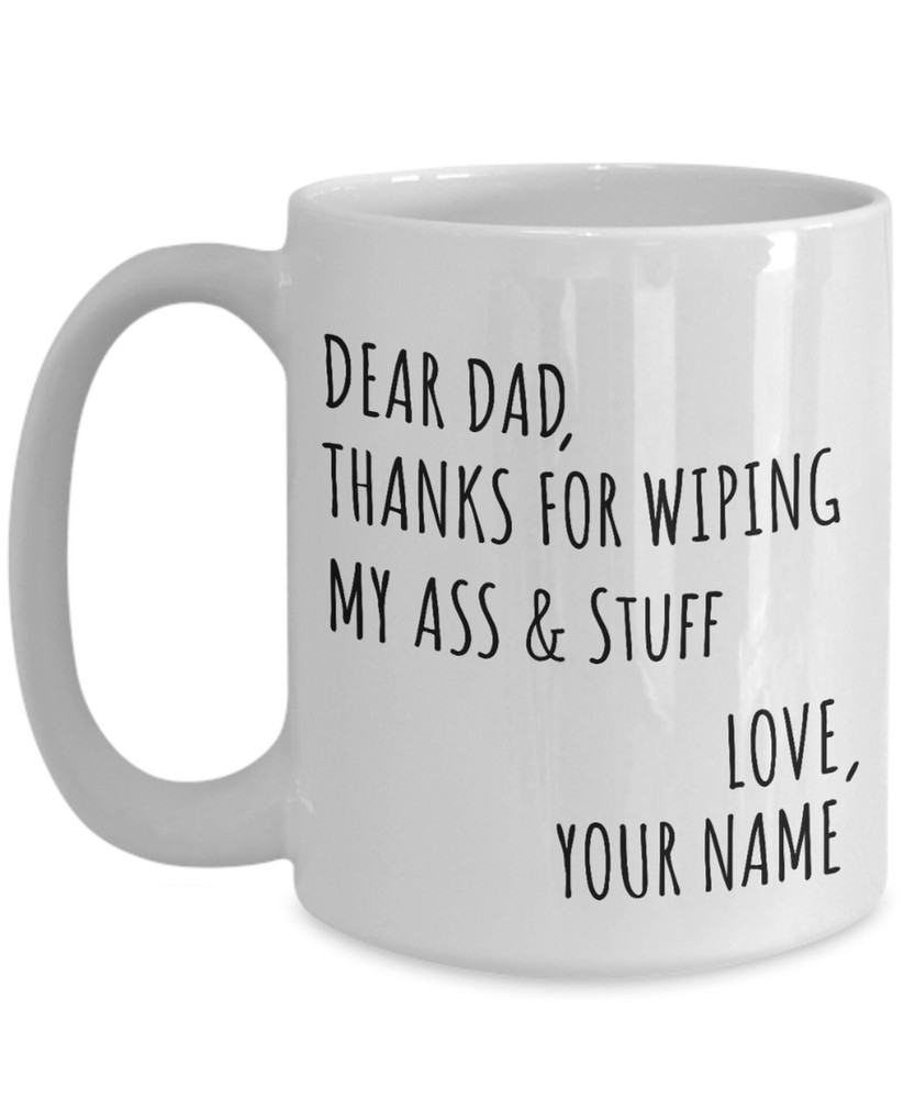Personalized Dad Coffee Mug Gift From Son Father's Day Gift Dad Birthday Gift