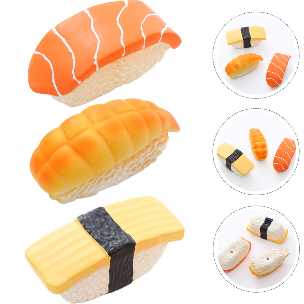 3 Pcs Latex Toothbrush Dog Toy Small Rag Large Toys Teeth Cleaning