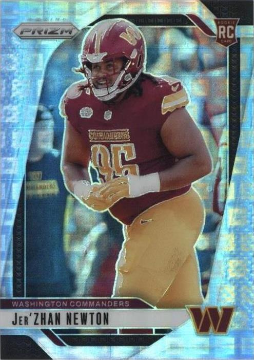 2024 Panini Prizm - Rookies Pandora Prizm #351 Jer'zhan Newton /400 (RC)
