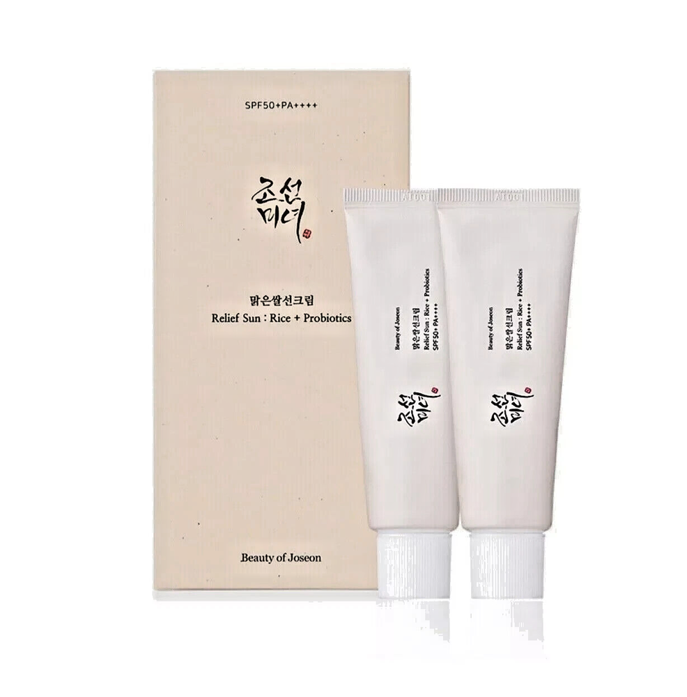 Beauty of Joseon Rice + Probiotics Sunscreen SPF50+ PA 2-Pack Free Shipping