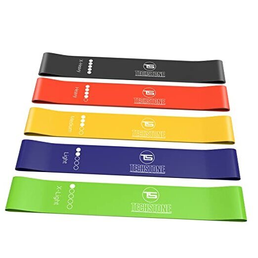 Durable 5-Level Resistance Bands Set for Men and Women Fitness Training