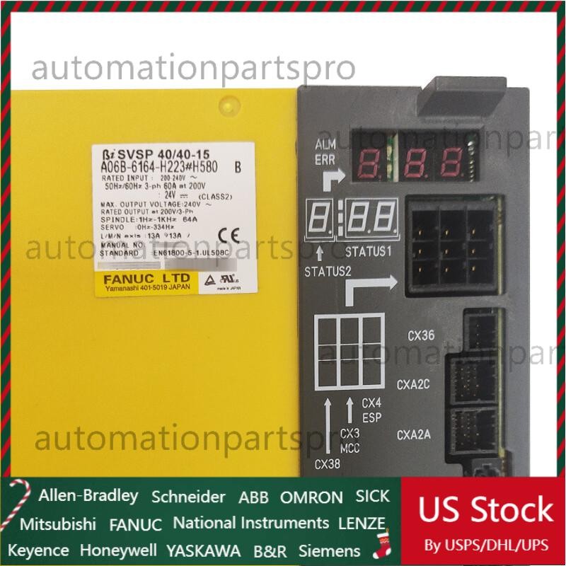 FANUC A06B-6164-H223#H580 1PC New Servo Drive Expedited Shipping