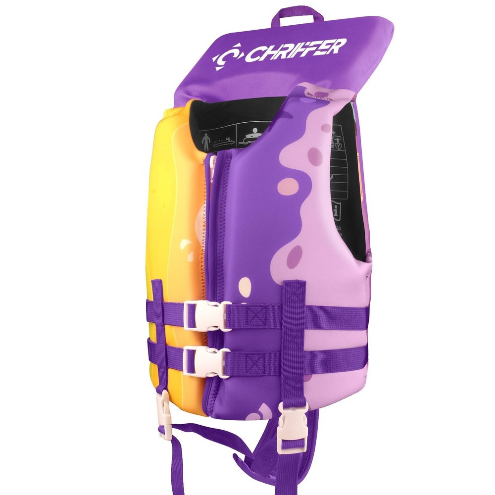 Adjustable Toddler Swim Vest Safety Strap for 20-70 lbs Boys Girls