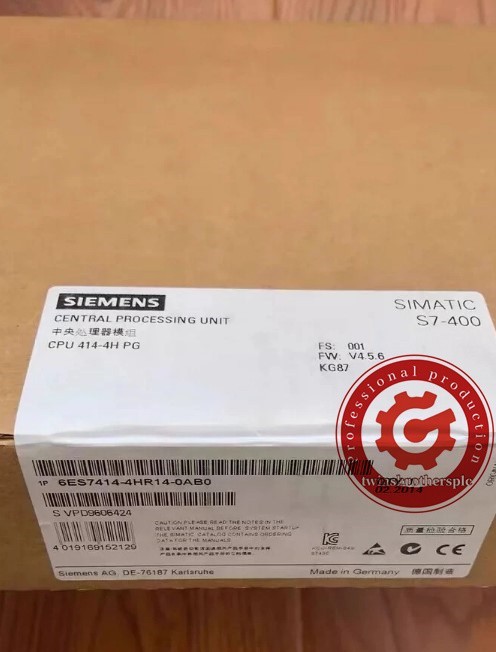 New In Box Siemens 6ES7 414-4HR14-0AB0 6ES7414-4HR14-0AB0 PLC module fast ship