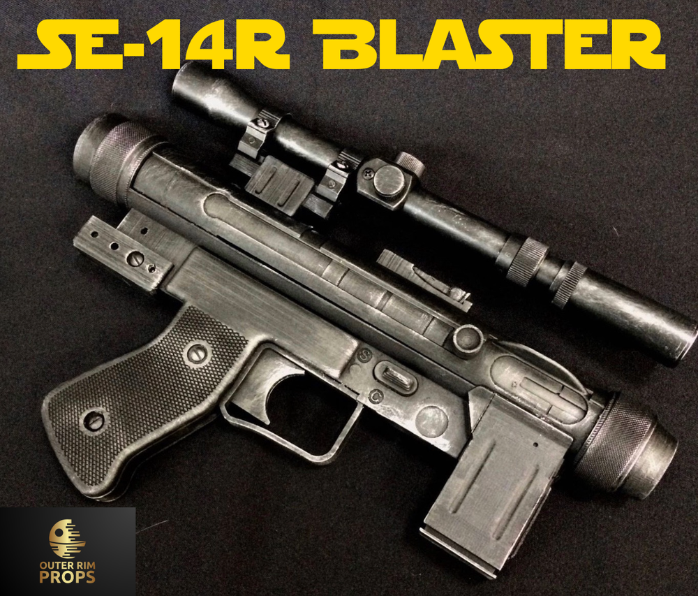 Star Wars – SE-14r Light Repeating Blaster ( 501st approved) Prop / Replica
