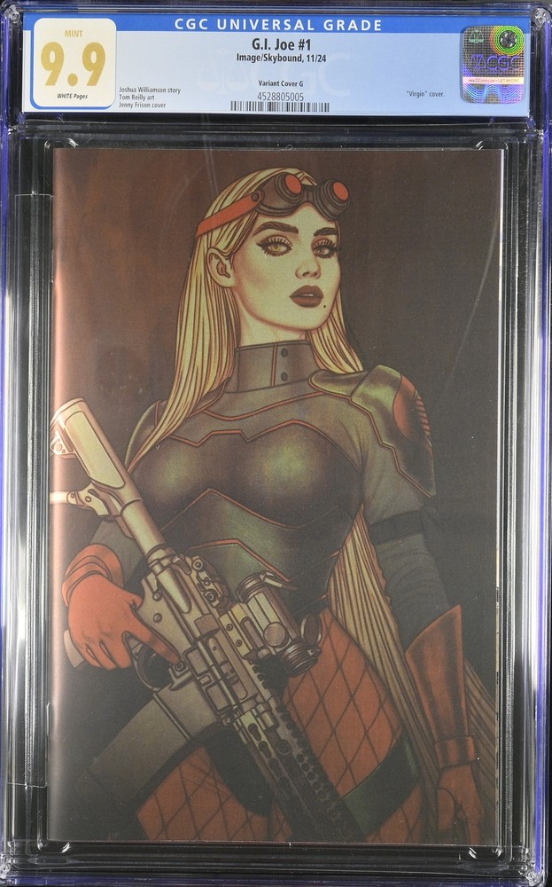 G.I. Joe 1 CGC 9.9 Frison Variant Cover