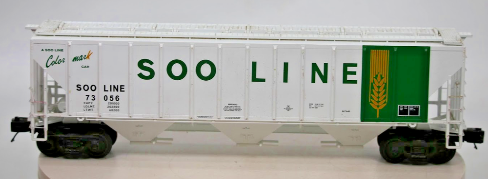 MTH Premier 20-97223 SOO Line PS-2CD High-Sided Hopper Car #73051 O Scale 1:48