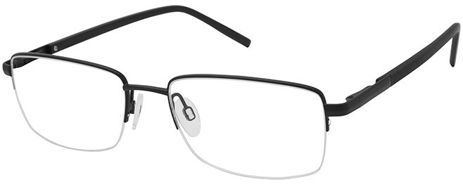 Aristar 30731 Semi-Rim Rectangle Eyeglasses for Men