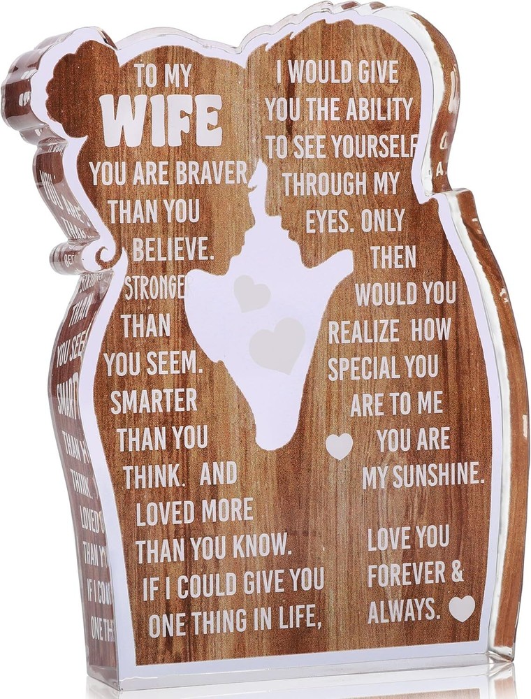 Valentines Day Gifts for Wife, I Love You Romantic Gifts, I Choose You with