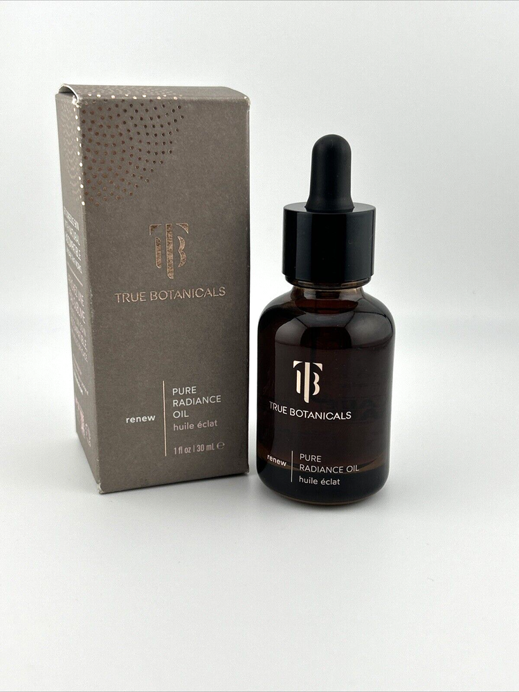 True Botanicals Renew Pure Radiance Facial Oil 1 oz 30 ml Fresh Hydrating Formula