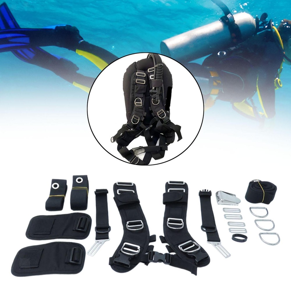 Dive Harness Scuba Diving Harness System for Freediving Divers Snorkeling