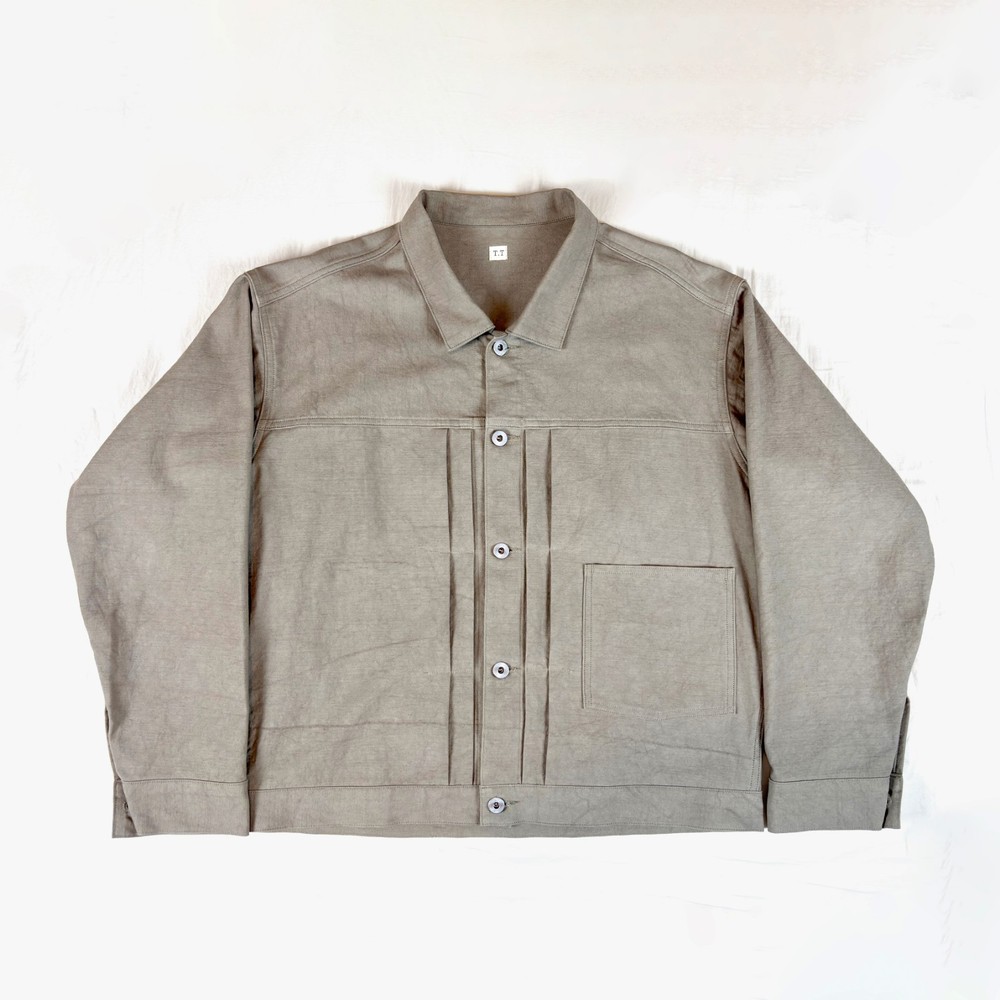 Taiga Takahashi Lot.309 Buckle-Backed Jacket BEIGE Size 40