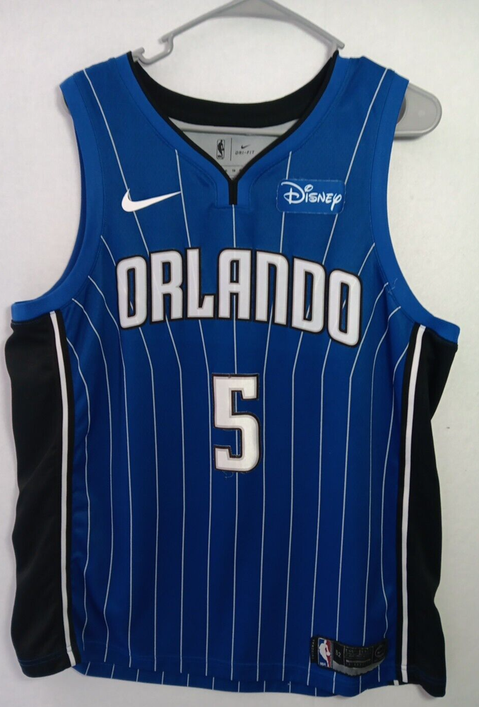 Mo Bamba Orlando Magic Nike Connect NBA Swingman Jersey #5 Disney Patch 52 XXL