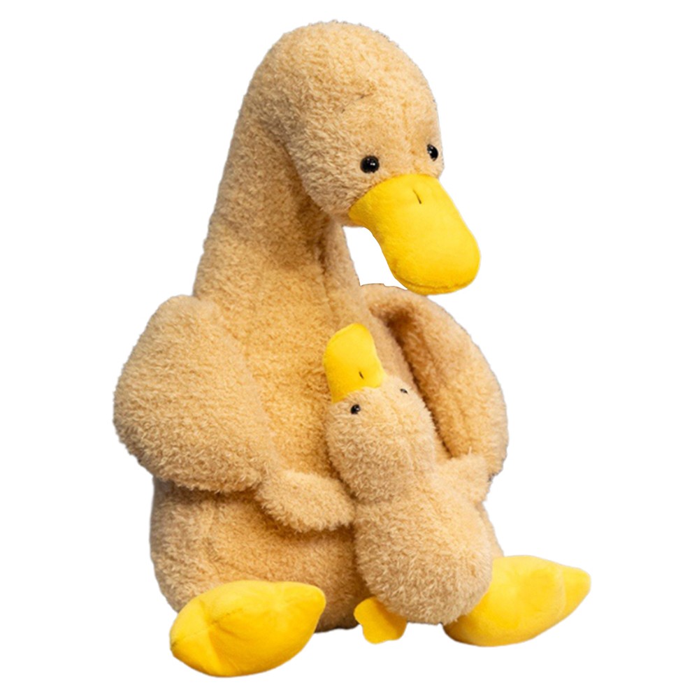 Duck Stuffed Animal Stuffed Duck Plush Cartoon Mother and Child Duck amicably