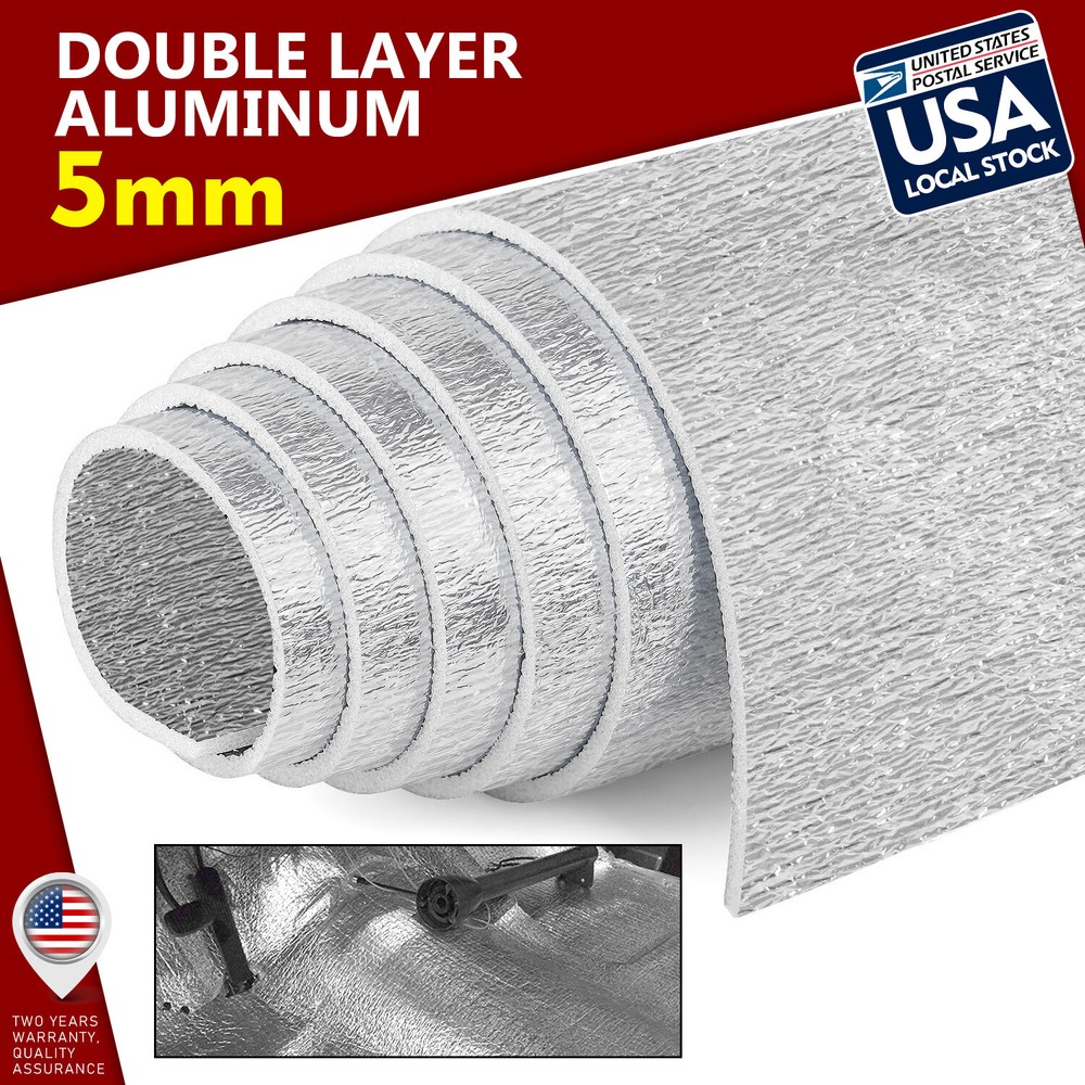 21.5SqFt Car Sound Deadener Mat Proofing Thick Insulation Material exclude Noise