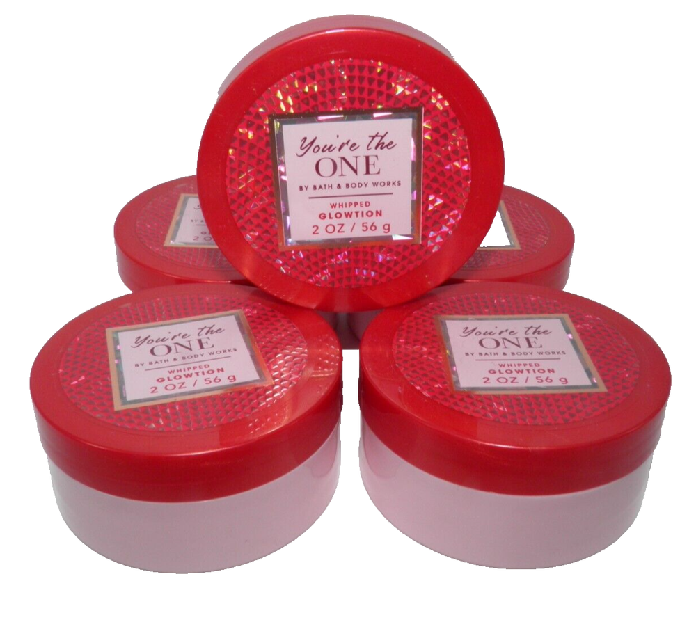 Bath Body Works YOU'RE THE ONE Glowtion Body Butter Cream Lotion (5 Pack) Travel