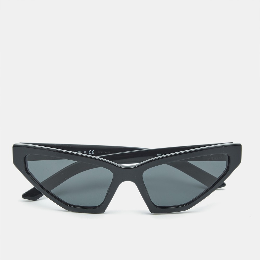 Prada Black SPR12V Cat Eye Sunglasses with Frame