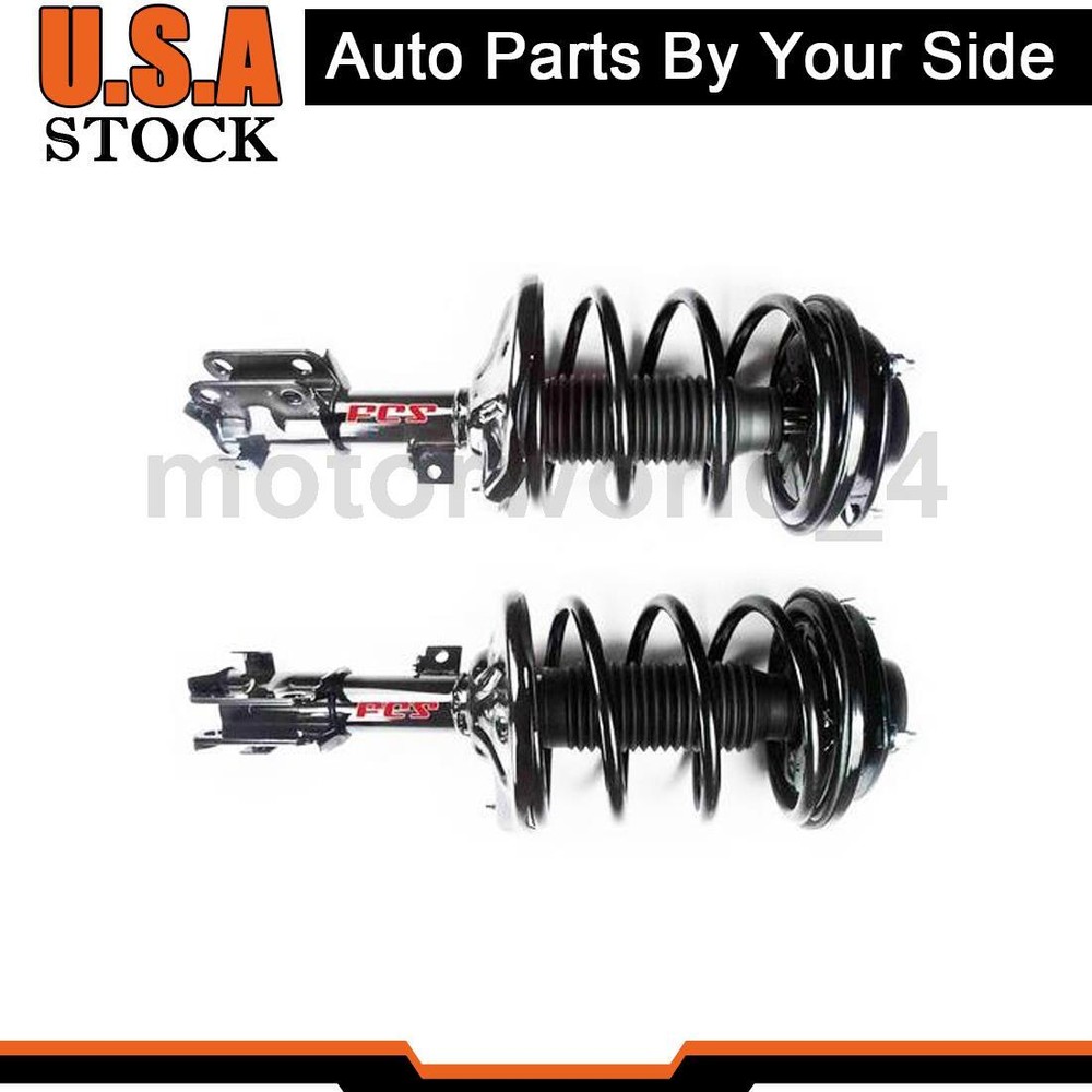FCS Complete Loaded Struts with Coil Springs for 2003-2005 Chrysler Sebring