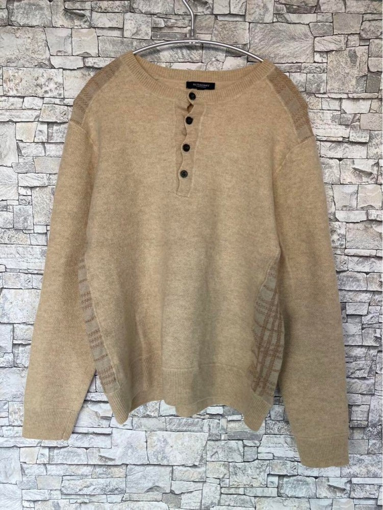 Burberry knit sweater Men's Fashion from Japan