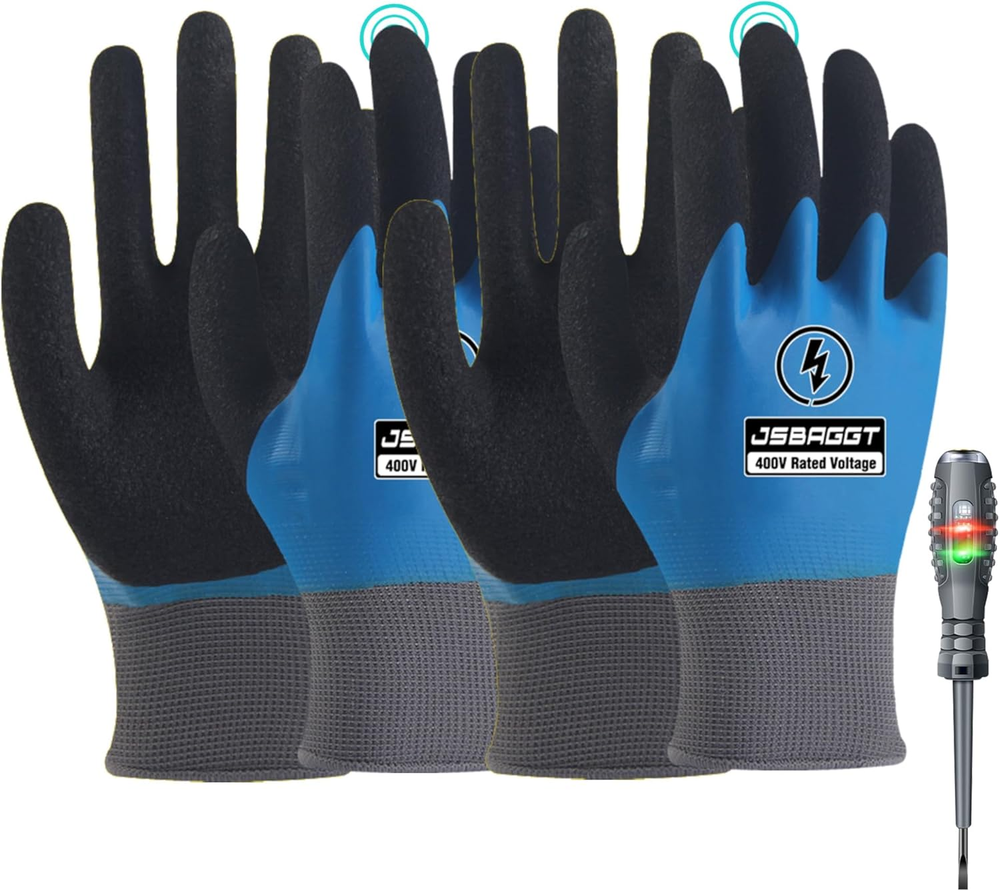 400V Insulated Electrician Gloves High Voltage Resistant Workwear