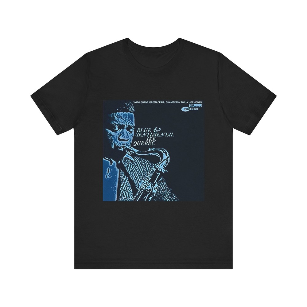Ike Quebec Graphic Print Jazz Art Crewneck Unisex Jersey Short Sleeve Tee Shirt